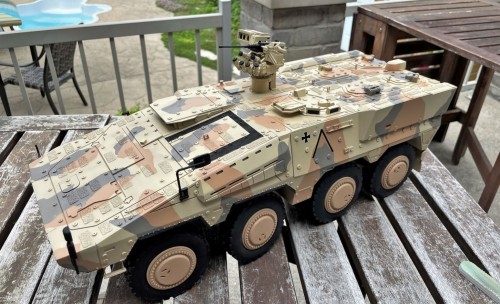 RC 1/16 GTK Boxer 8x8 Armoured Fighting Vehicle - Build