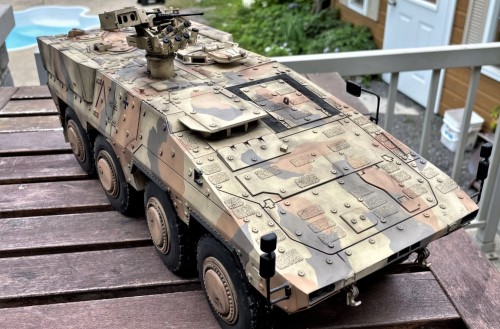 RC 1/16 GTK Boxer 8x8 Armoured Fighting Vehicle - Build