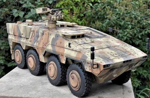 RC 1/16 GTK Boxer 8x8 Armoured Fighting Vehicle - Build