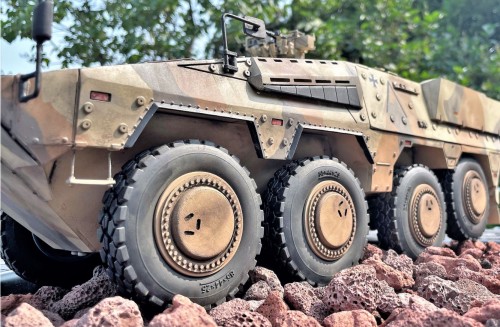 RC 1/16 GTK Boxer 8x8 Armoured Fighting Vehicle - Build