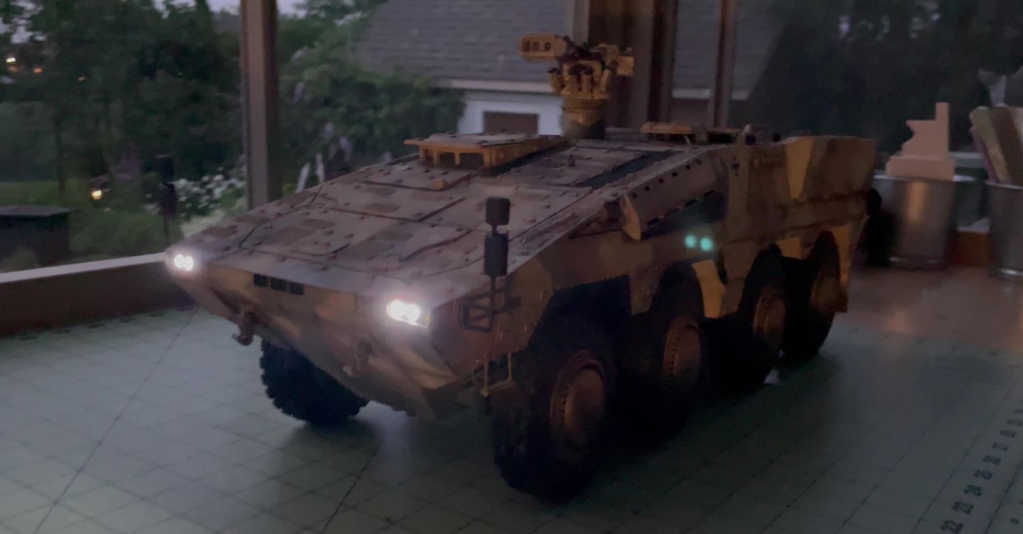 RC 1/16 GTK Boxer 8x8 Armoured Fighting Vehicle - Build