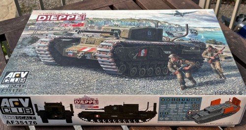 RC 1/16 Churchill Mk III - Dieppe Raid 1942 - Build