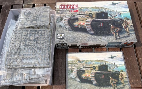 RC 1/16 Churchill Mk III - Dieppe Raid 1942 - Build