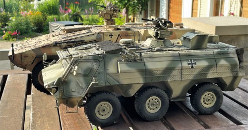 RC 1/16 GTK Boxer 8x8 Armoured Fighting Vehicle - Build