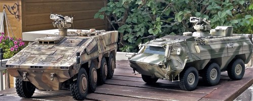 RC 1/16 GTK Boxer 8x8 Armoured Fighting Vehicle - Build