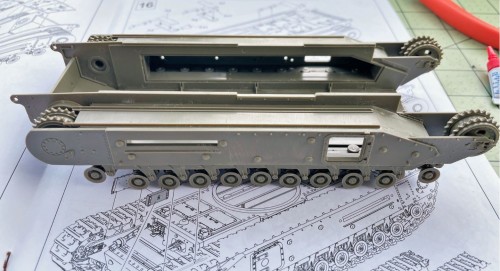 RC 1/16 Churchill Mk III - Dieppe Raid 1942 - Build