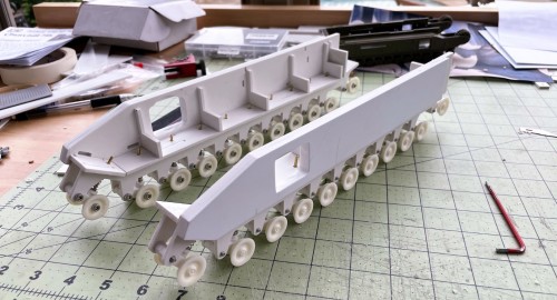 RC 1/16 Churchill Mk III - Dieppe Raid 1942 - Build