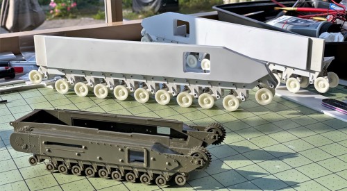 RC 1/16 Churchill Mk III - Dieppe Raid 1942 - Build