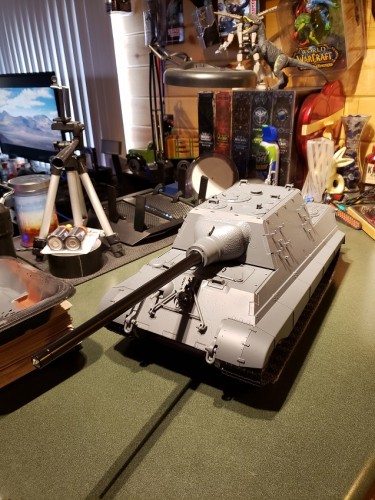 Two coats of the ceramic paint later, I am pleased with my first ever attempt at a black barrel.jpg