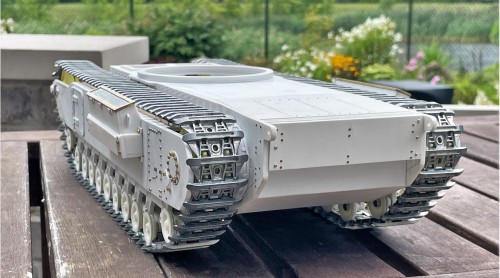 RC 1/16 Churchill Mk III - Dieppe Raid 1942 - Build
