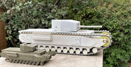 RC 1/16 Churchill Mk III - Dieppe Raid 1942 - Build
