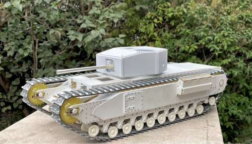 RC 1/16 Churchill Mk III - Dieppe Raid 1942 - Build