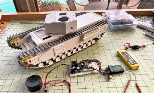 Capture3.JPG (304.96 KiB) Viewed 1840 times RC 1/16 Churchill Mk III - Dieppe Raid 1942 - Build