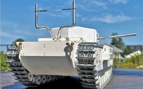 RC 1/16 Churchill Mk III - Dieppe Raid 1942 - Build