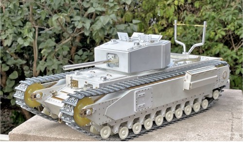 RC 1/16 Churchill Mk III - Dieppe Raid 1942 - Build