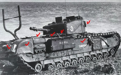 Capture8.JPG (262.62 KiB) Viewed 2139 times RC 1/16 Churchill Mk III - Dieppe Raid 1942 - Build