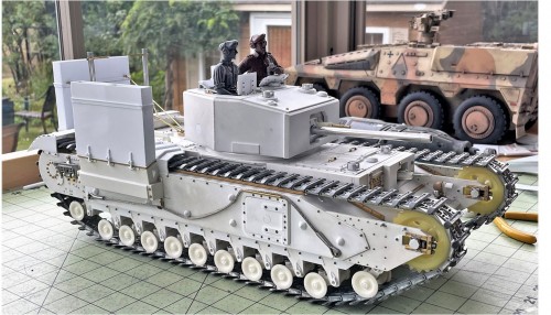 RC 1/16 Churchill Mk III - Dieppe Raid 1942 - Build