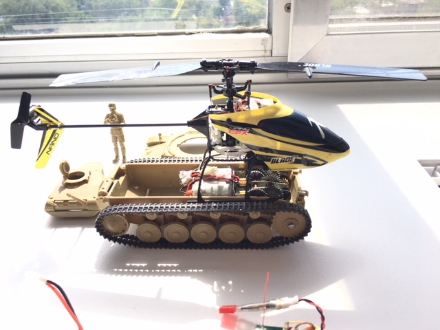 Heli tank!