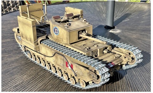 RC 1/16 Churchill Mk III - Dieppe Raid 1942 - Build