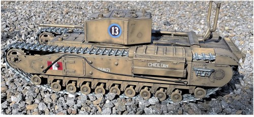 RC 1/16 Churchill Mk III - Dieppe Raid 1942 - Build