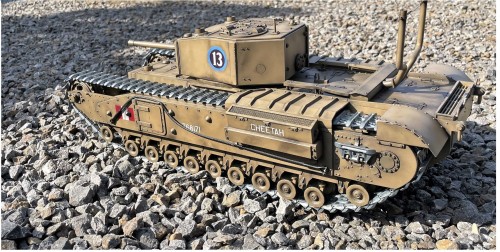 RC 1/16 Churchill Mk III - Dieppe Raid 1942 - Build