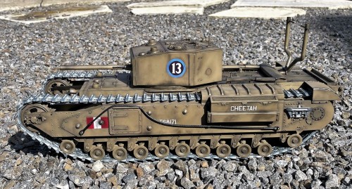 RC 1/16 Churchill Mk III - Dieppe Raid 1942 - Build