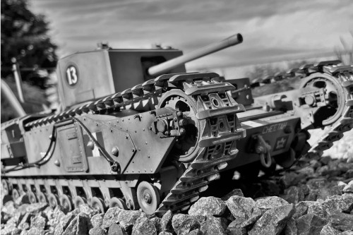 RC 1/16 Churchill Mk III - Dieppe Raid 1942 - Build