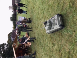 Battling against the Luftwaffe crews with their panzerfaust and panzerschreck