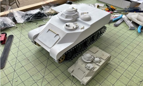 RC 1/16 M113 Lynx Command and Recon tank - build