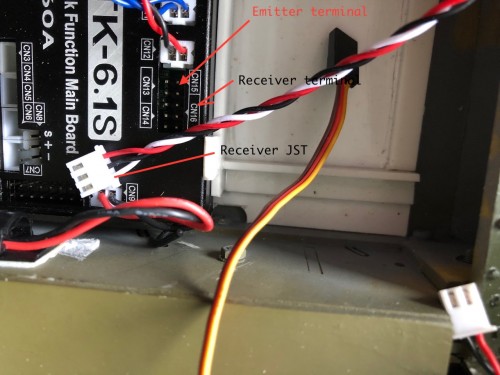 HL TK 6.1s ch 16- IR Receiver Channel