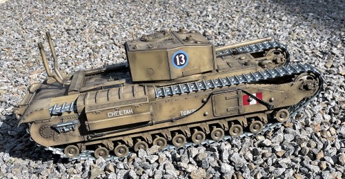 RC 1/16 Churchill Mk III - Dieppe Raid 1942 - Build