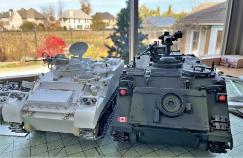 RC 1/16 M113 Lynx Command and Recon tank - build