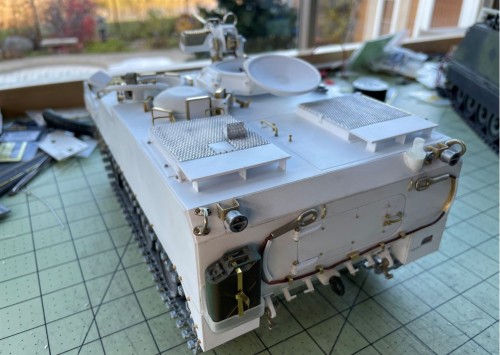 RC 1/16 M113 Lynx Command and Recon tank - build