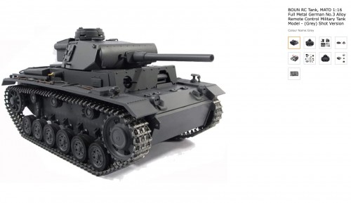 Boun RC tank