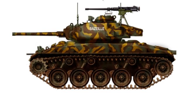 RC 1/16 M-24 Chaffee light tank- Dien Bien Phu 1954 - Build