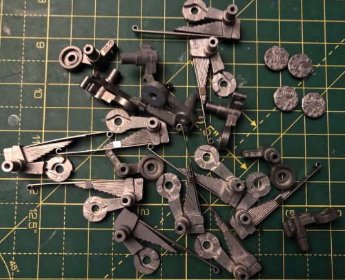 Pz IV suspension parts