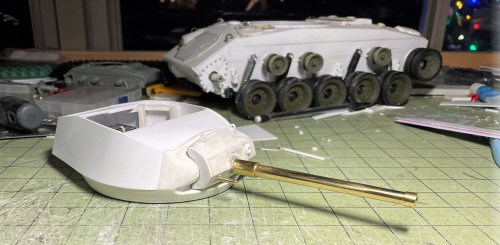 RC 1/16 M-24 Chaffee light tank- Dien Bien Phu 1954 - Build