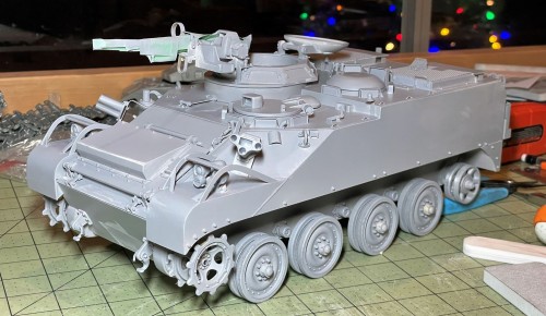 RC 1/16 M113 Lynx Command and Recon tank - build