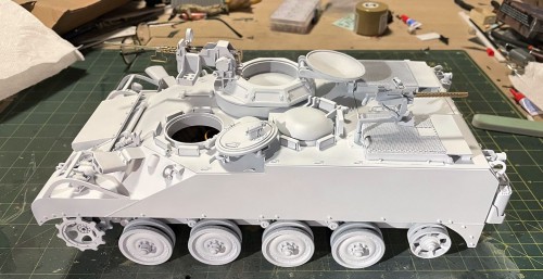 RC 1/16 M113 Lynx Command and Recon tank - build