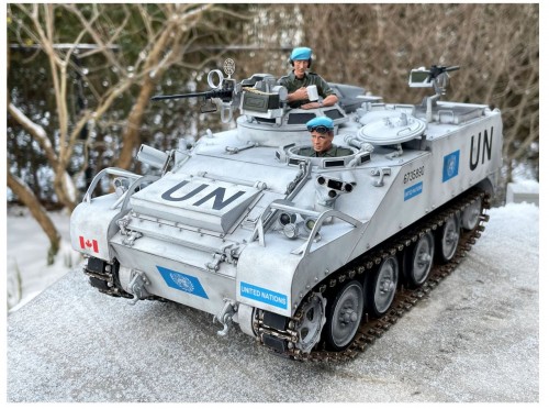 RC 1/16 M113 Lynx Command and Recon tank - build