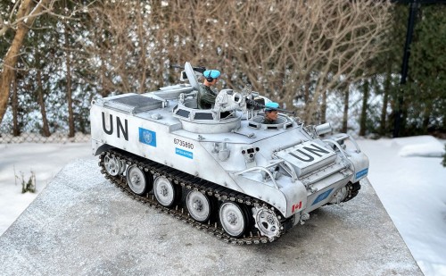 RC 1/16 M113 Lynx Command and Recon tank - build