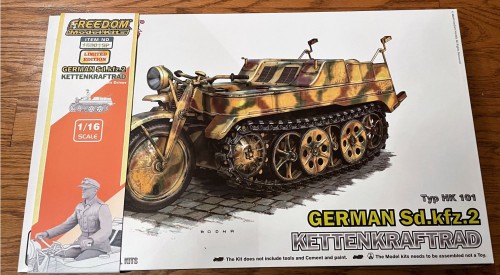 Freedom Model 1/16 Sd.kfz.2 Kettenkraftrad