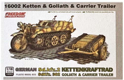 Freedom Model 1/16 Sd.kfz.2 Kettenkraftrad