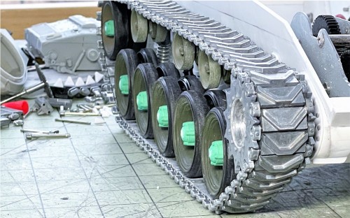 RC 1/16 M-24 Chaffee light tank- Dien Bien Phu 1954 - Build