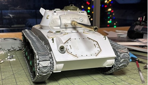 RC 1/16 M-24 Chaffee light tank- Dien Bien Phu 1954 - Build
