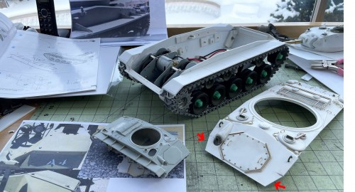 RC 1/16 M-24 Chaffee light tank- Dien Bien Phu 1954 - Build